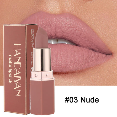 Waterproof Matte Lipstick by Handaiyan