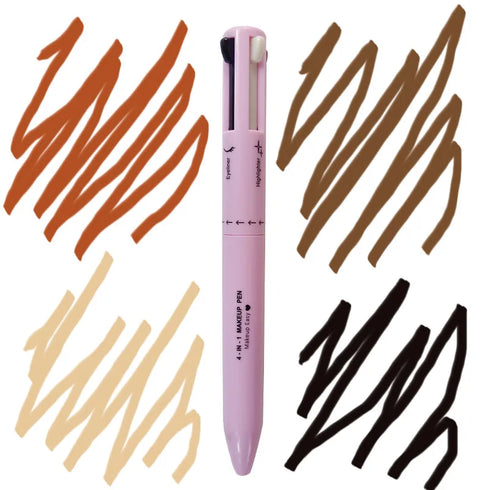 Waterproof 4-in-1 Makeup Pen