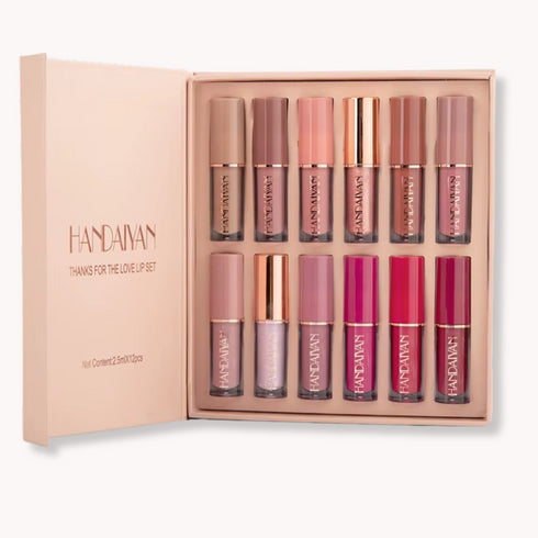 Libro Handaiyan 12 lápices labiales