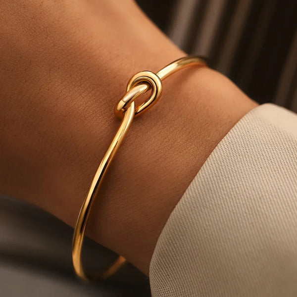 Timeless Twist Steel Bracelet